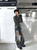 Green Washing Maxi Flare Jeans