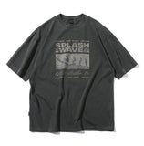 SPLASH WAVE Pigment Short Sleeve T-shirt