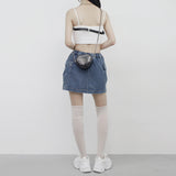 Ferran Pintuck Sleeveless (belt Set)