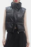 Linian Leather Padded Vest