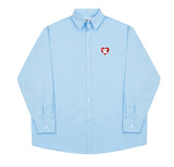 Bear Heart Embroidery Basic Shirt