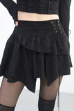 Leman Unbalanced Corset Skirt