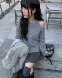 Weeken Shoulder Silt Cable Knit