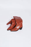 knee high wrinkle boots