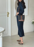 Aven Denim Belt Skirt