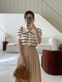 Byville Pintuck Pleated Long Skirt