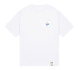 Sign Blue Lettering Back Logo Short Sleeve Tee