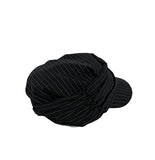 Stripe Shirring Madoros Cap