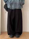 Sankyu Raw Denim Wide Pants