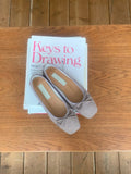 Tsumu Suede Ribbon Flat Shoes