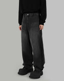 Taping line balloon jeans