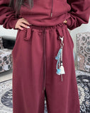 Heads Eagle Print Sweatpants