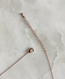 Rendine Ribbon Cubic Necklace