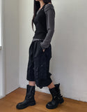Onz Stitch Multi-Pocket Bermuda Pants