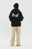 OUT FONT LOGO HOODIE