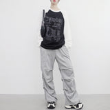 Metina String Shirring Pants