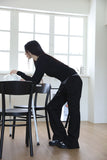 Dio strap cotton pants