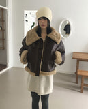 Stack Overfit Belt Fur Leather Mustang