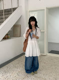 Hare Summer Wide Denim Pants