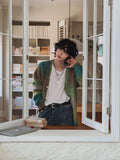 Colorful gradient cardigan