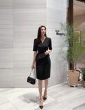 Cellmond Peplum H Line One Piece