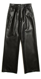 Flow Line Leather Pants Man