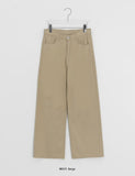 Gaen Basic Cotton Straight Pants
