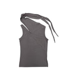 Carre Scarf Slit Sleeveless