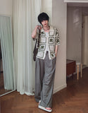 Clover Crochet Short Sleeve Cardigan