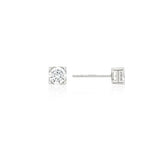 Essence Silver (W) H Moissanite Earrings 0.5CT