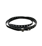 Thin Double Eyelet Belt