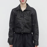 Lely Fake Leather Jacket