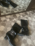 Kendall Buckle Loose Boots
