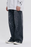 SPLASH PAINTING DENIM PANTS