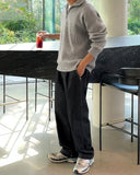 Elve half zip up washable knit