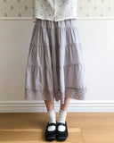 Taming Lace Midi Skirt