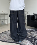 Cano Balloon Carpenter Denim Pants