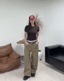 Erin Tencel Crop Short Sleeve Tee
