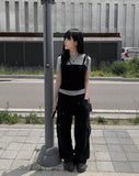 [MADE] Cushy Bustier Short Sleeve T-Shirt Set