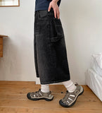 Melos Carpenter Denim Bermuda Pants