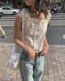 Leggen Frill Off-Shoulder Blouse