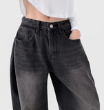 Pleated Side Pintuck Balloon Wide Fit Pants
