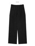 Loha one-tuck wide pants