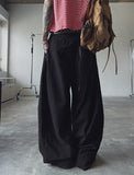 Ruben Two-Pin Tuck Two-Way Chino Pants