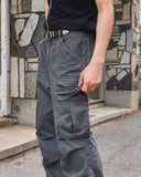 Aki Studded Parachute Cargo Pants