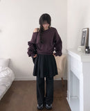 Kiyo Pleated Skirt Layered Pants