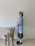 Teles Nylon Banding Cargo Bermuda Pants