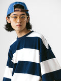 [AG] Broad Stripe Half Tee