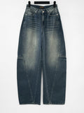 Teffen incision wide denim