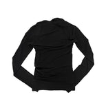 Orbe Backslit Halter Tee